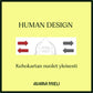 Human Design kehokartan nuolet yleisesti