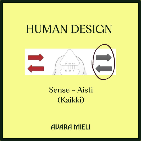 Human Design Nuolet: Aistit