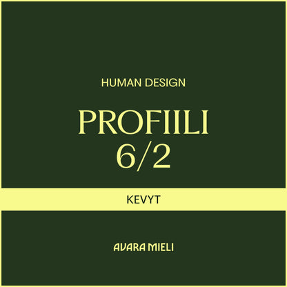 Human Design Profiili 6/2